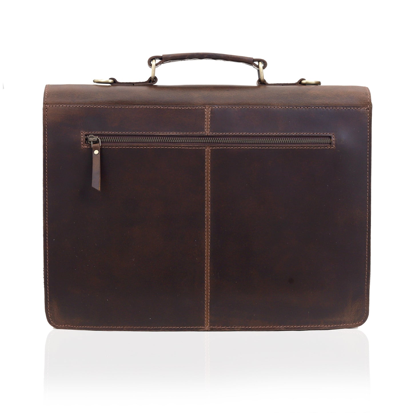 The Officer Leather laptop bag