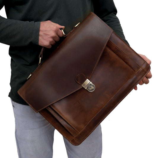 The Legacy Leather briefcase
