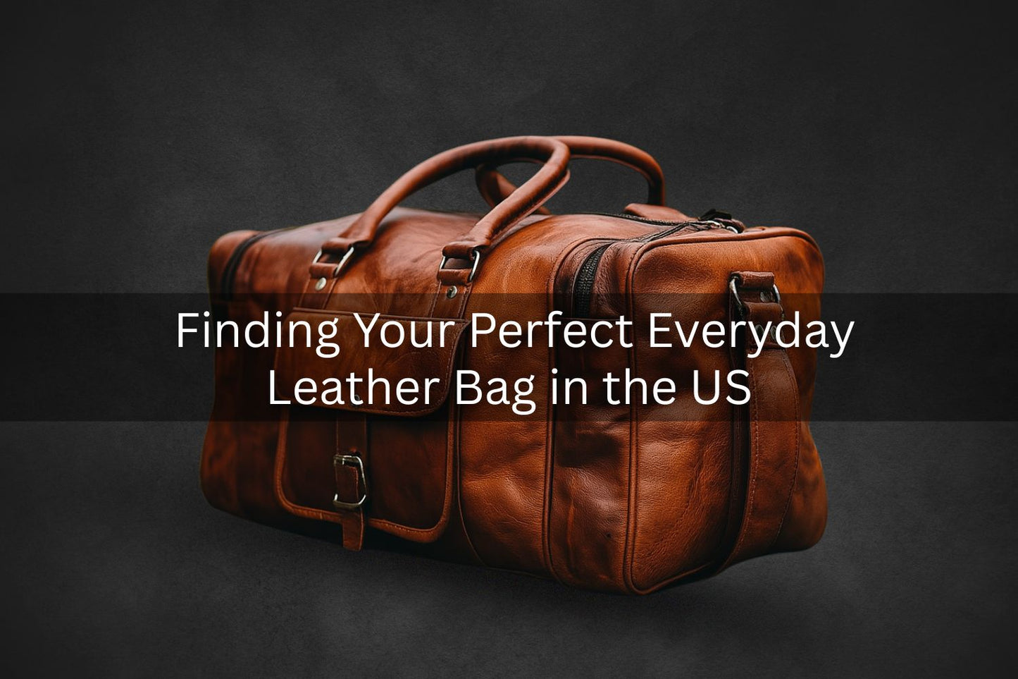 The Zenith Leather Messenger Bag For Men