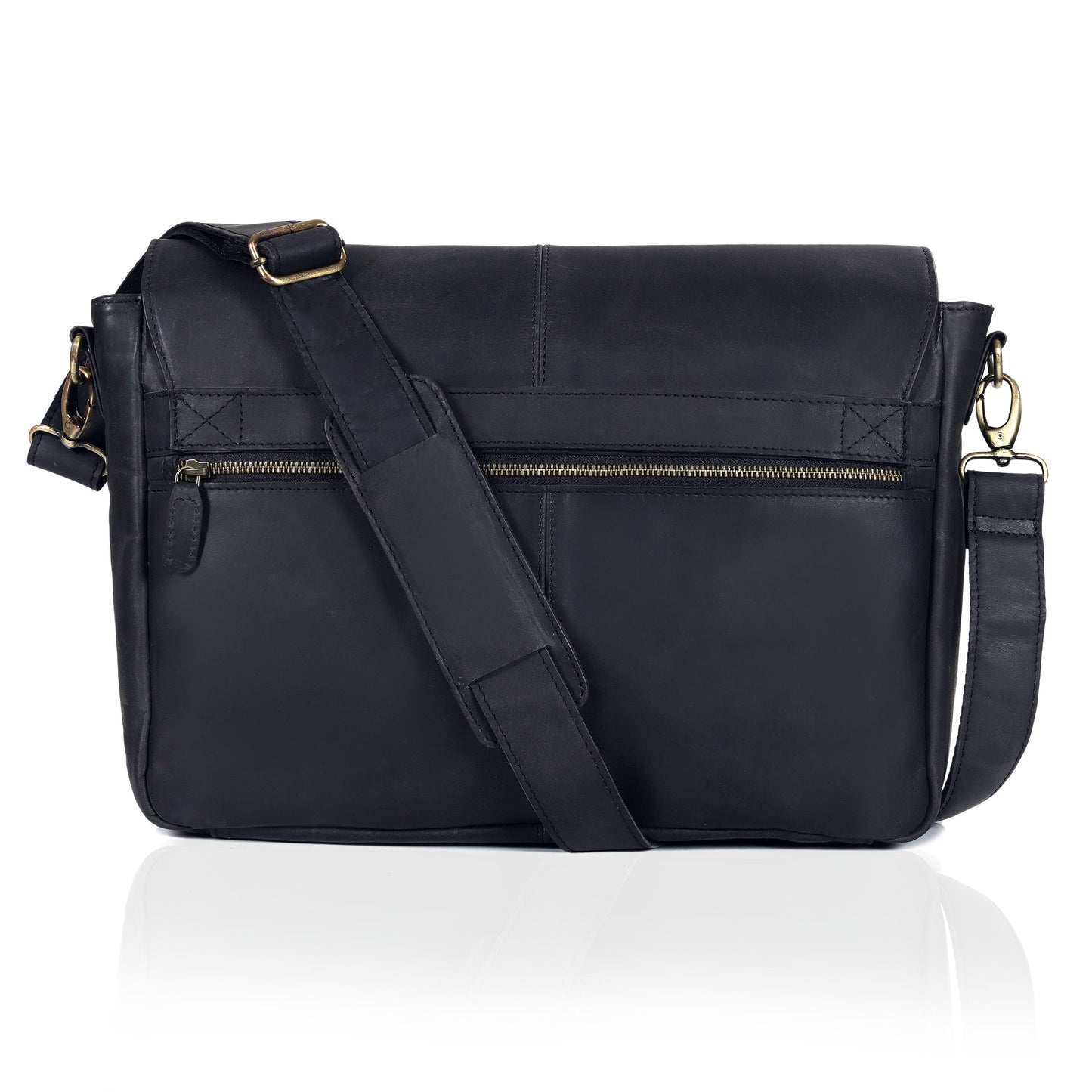 The Barbosas Leather Buffalo Briefcase