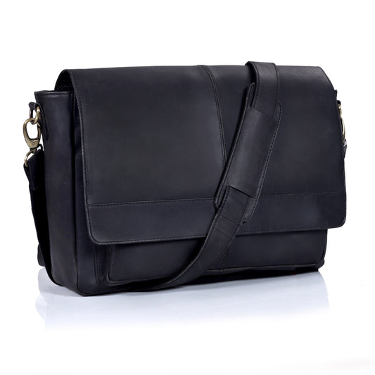 The Barbosas Leather Buffalo Briefcase