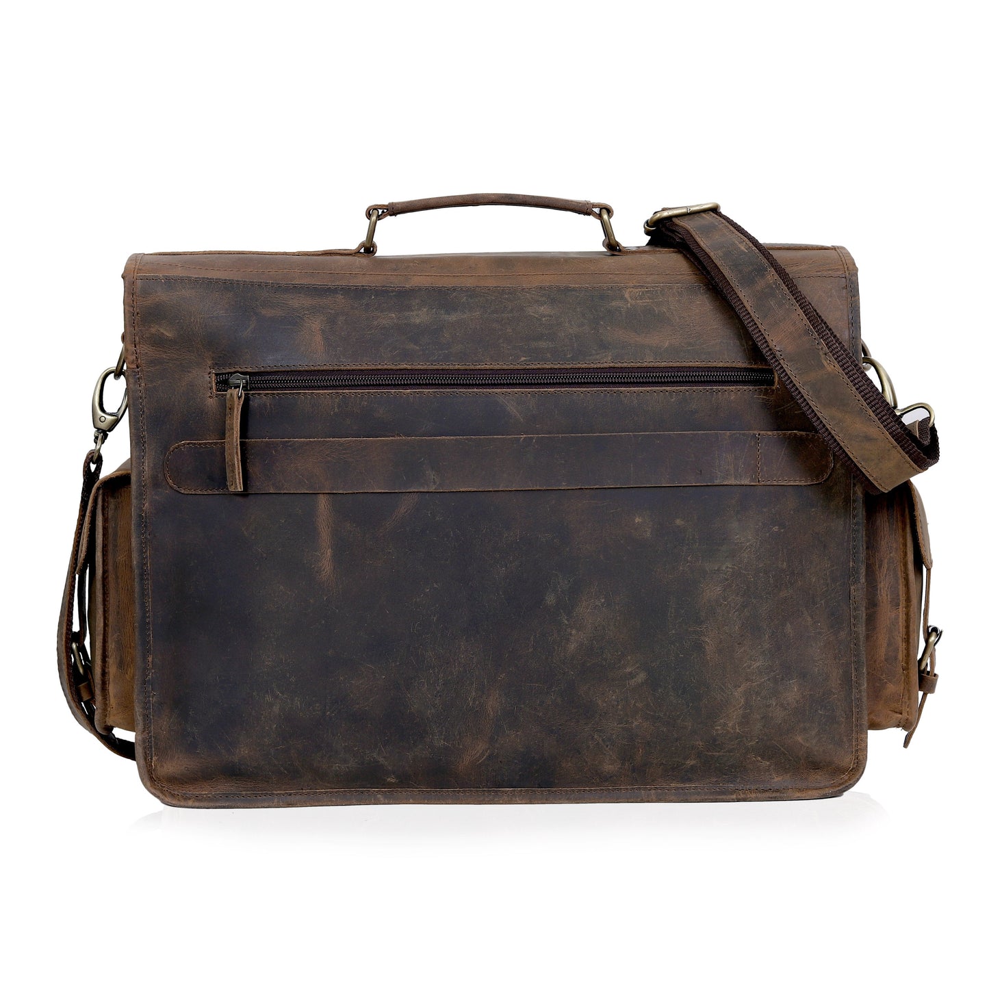 The Granger Leather Messenger Bag
