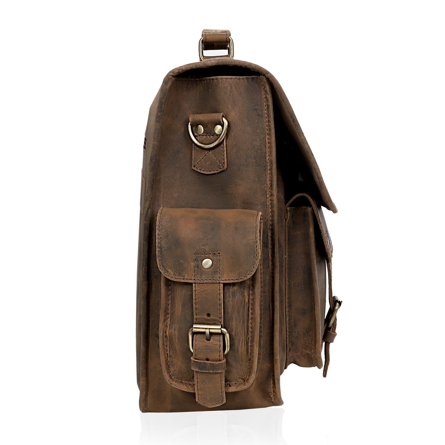 The Granger Leather Messenger Bag