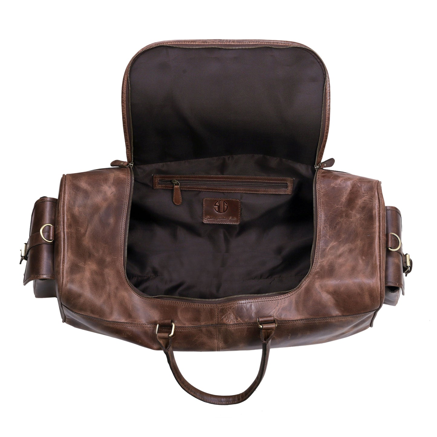 The Overnight Leather Duffle Bag
