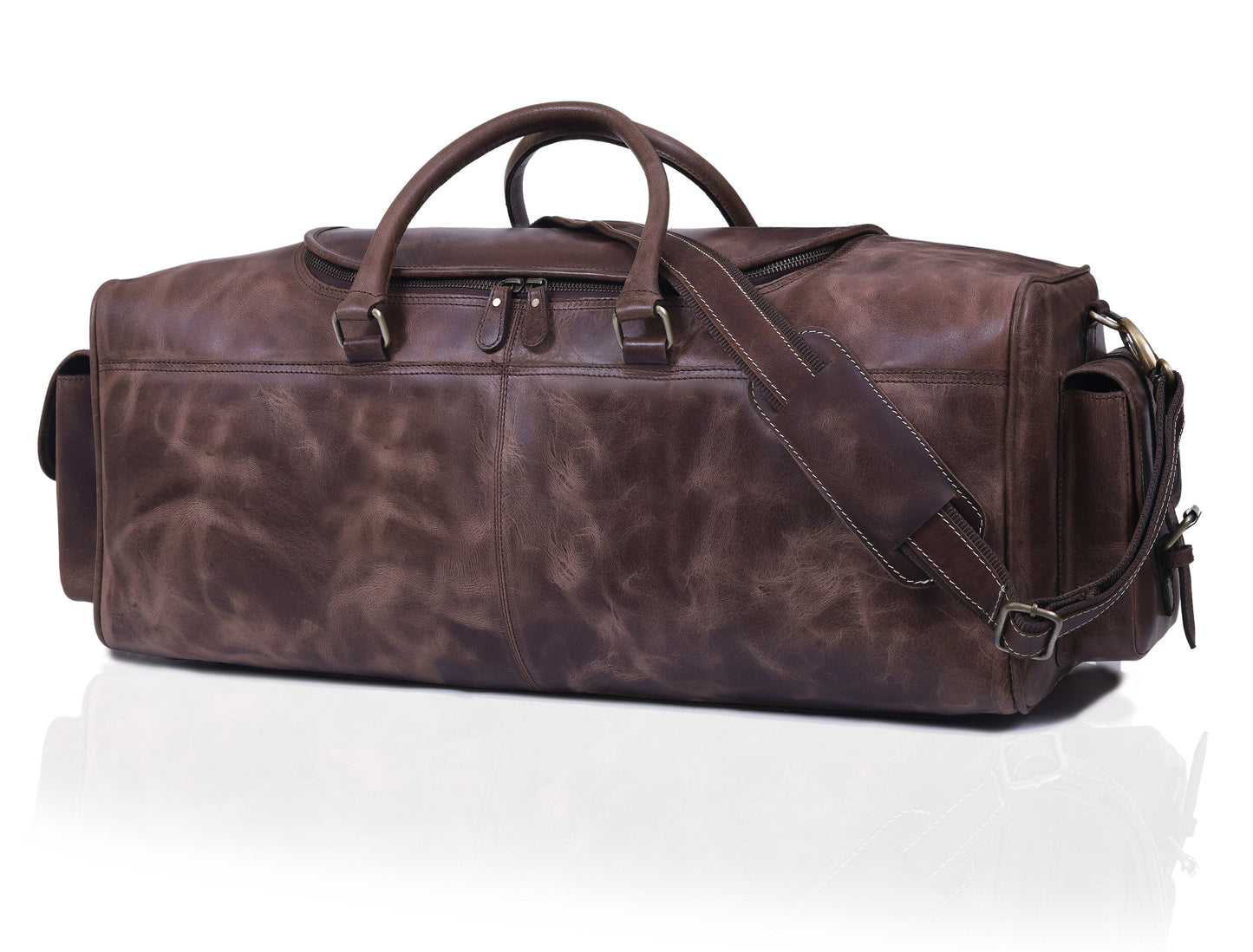 The Overnight Leather Duffle Bag