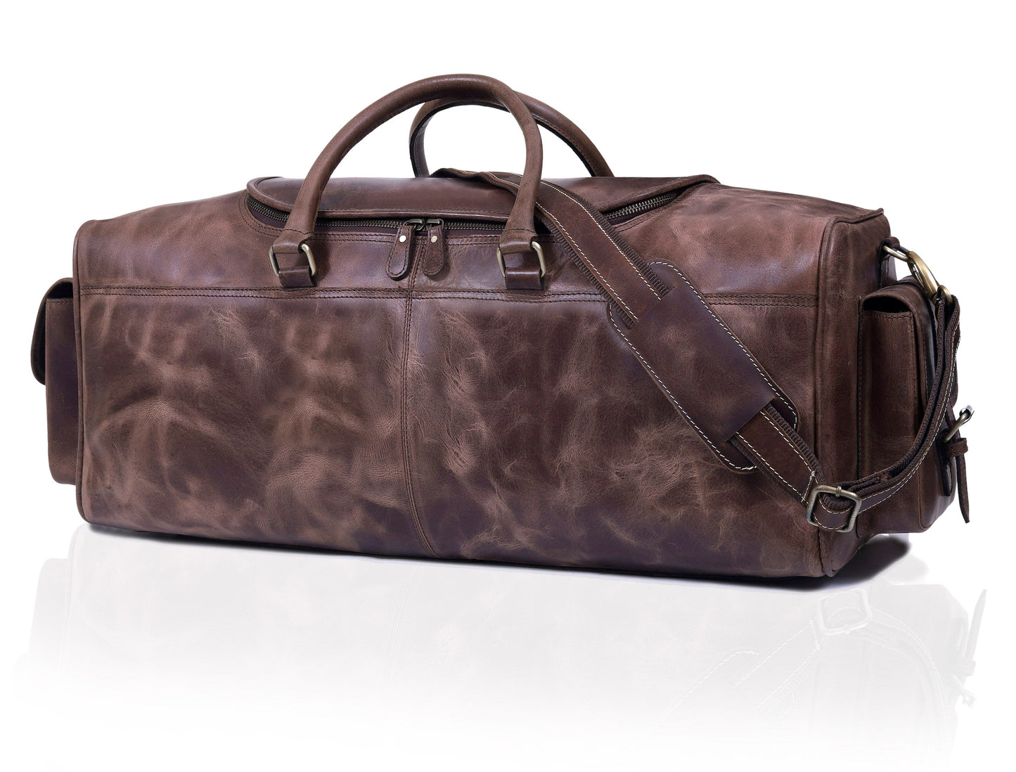 The Overnight Leather Duffle Bag