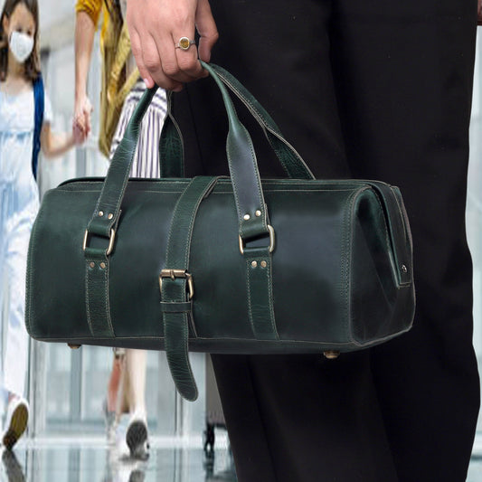 The Iconic Leather Duffle Bag