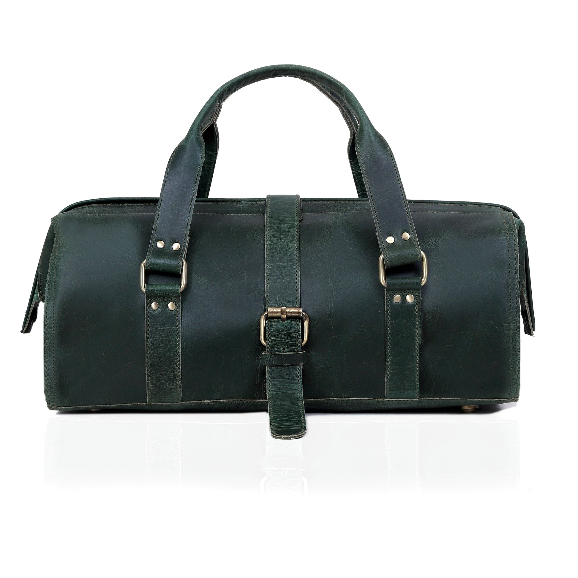 Leather Duffle Bag for Travel