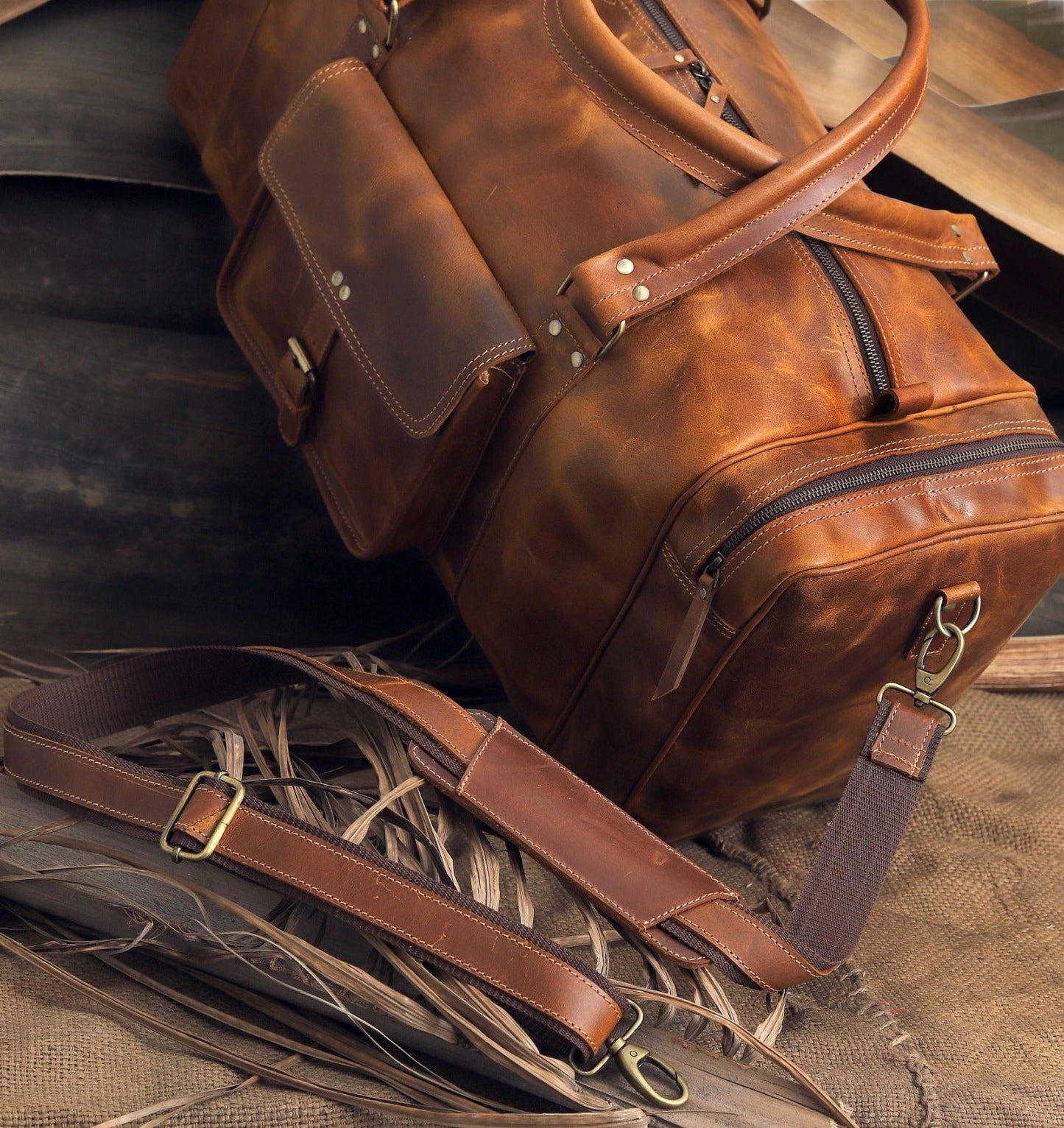 Magnum Leather Duffle bag