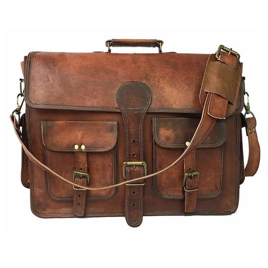 Twickenham Leather Briefcase For Men