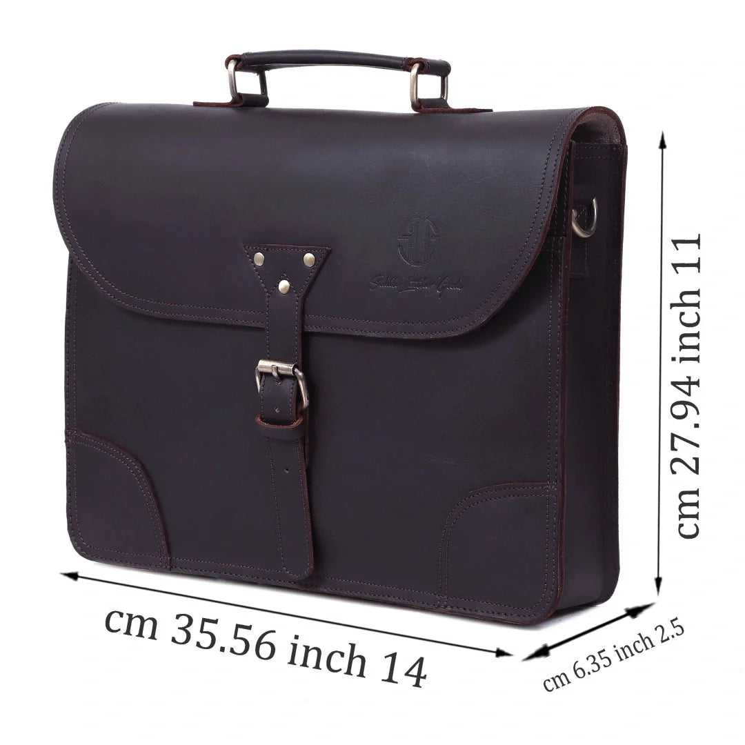 The Budget Leather Messenger Bag