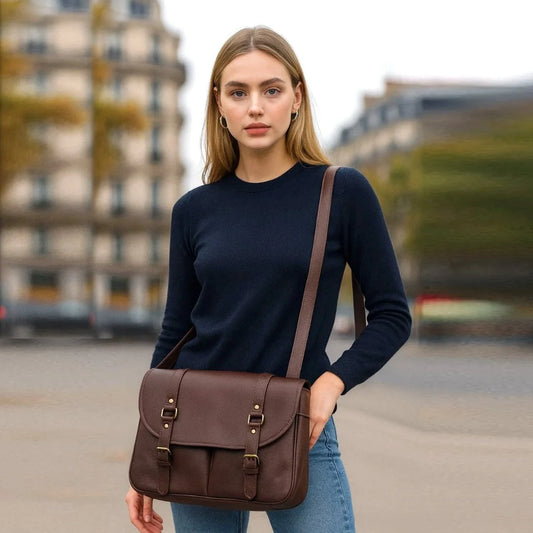 The Buffalo Range Leather Bag