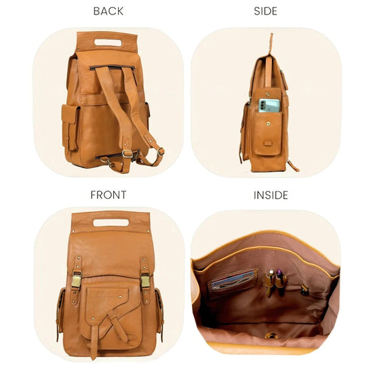 The Jazz Leather Backpack