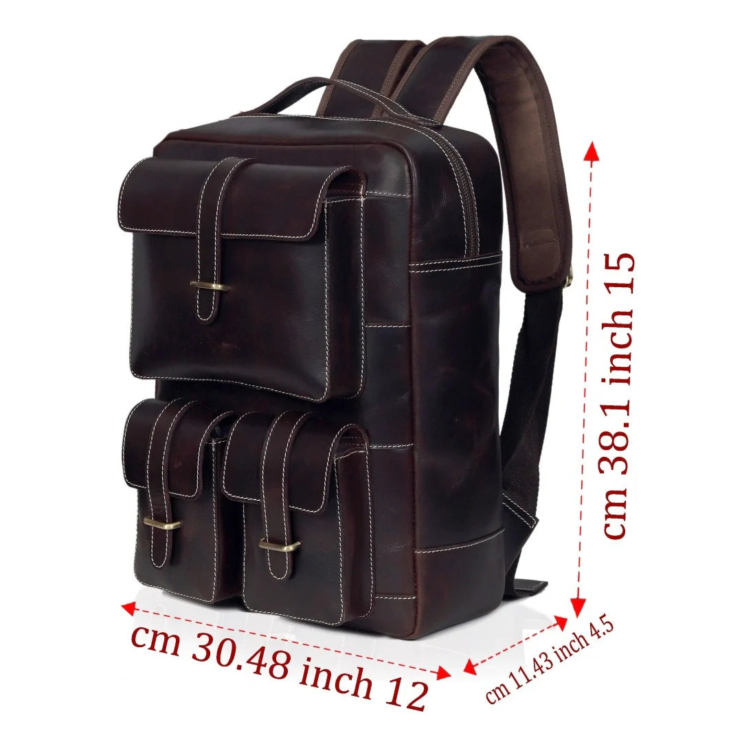 The Sprint Leather Backpack