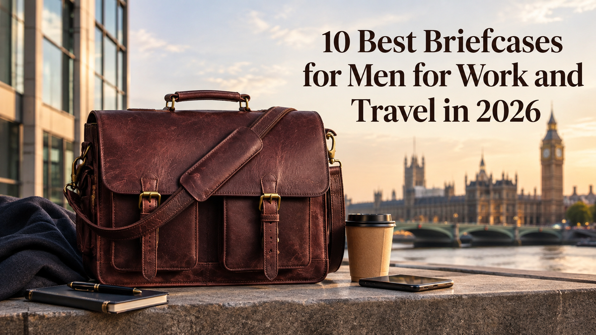 10 Best Briefcases for Men for Work and Travel in 2026