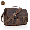 Mayfair Leather Messenger Bag For Men