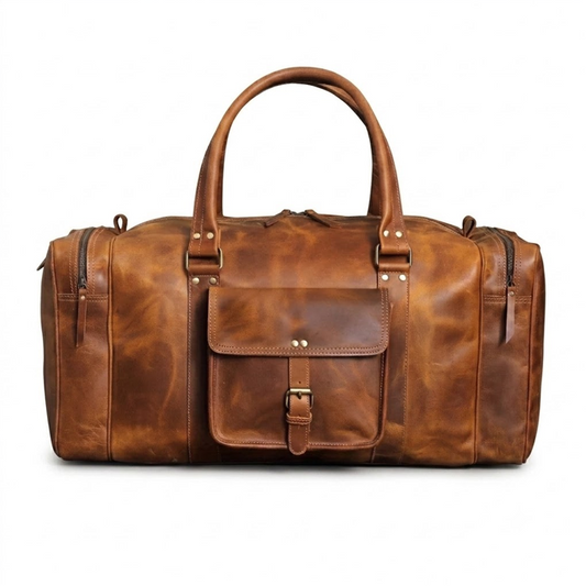 Salisbury Leather Duffle Bag For Men