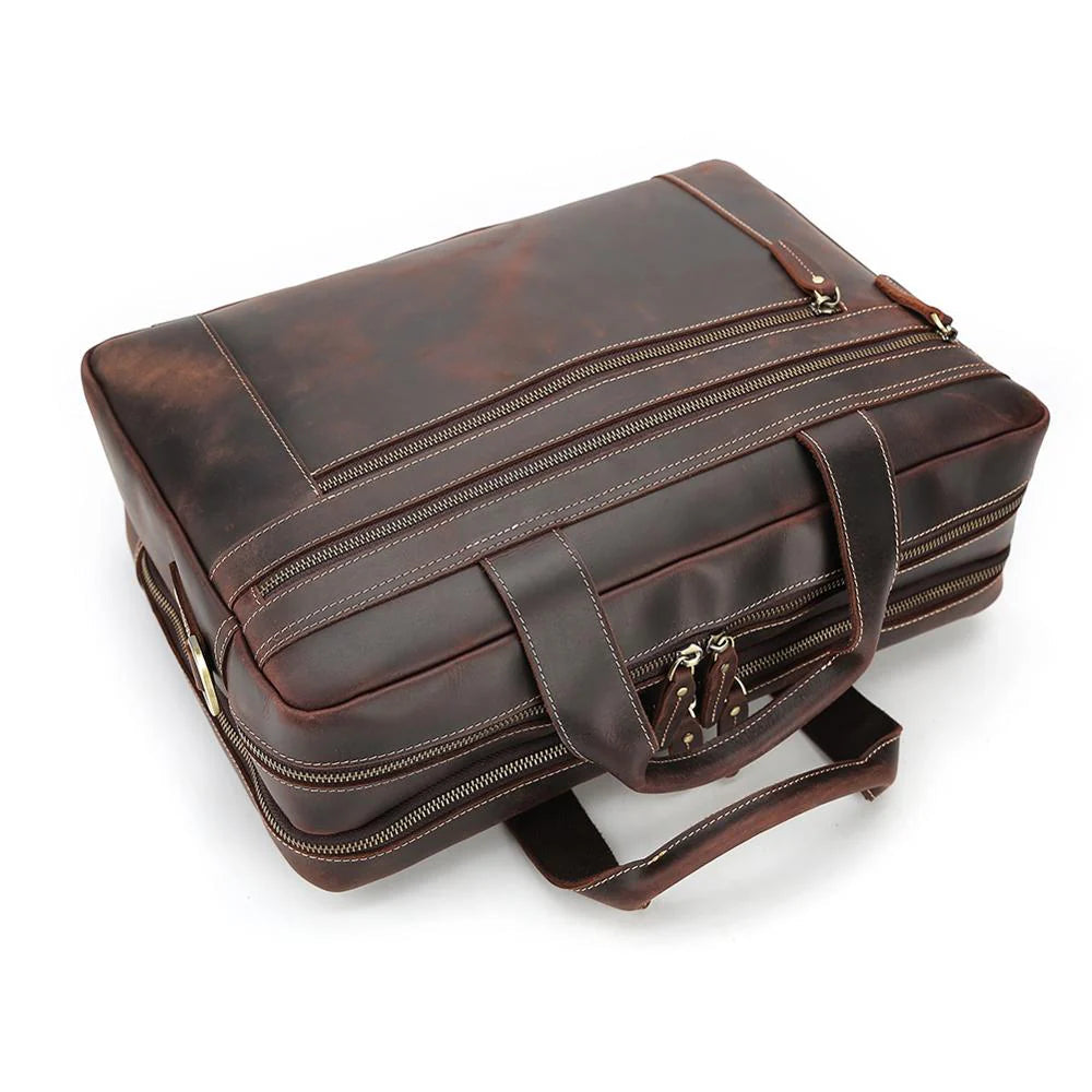 Surbiton Leather Briefcase For Men