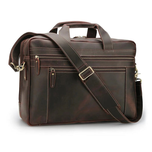 Surbiton Leather Briefcase For Men