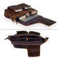 The Saturn Buffalo Leather Briefcase