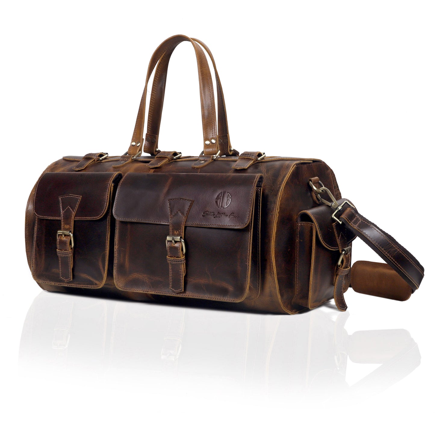 The Luxurious Leather Duffle Bag