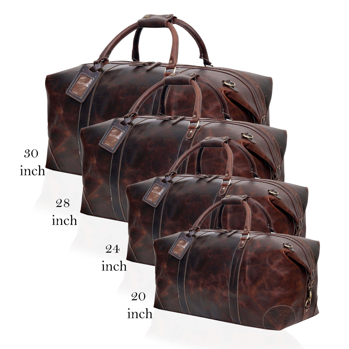 Stirling Leather Duffle Bag For Men