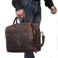 Ocean Leather Buffalo Briefcase