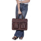 The Hunk Leather briefcase