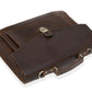 The Officer Leather laptop bag