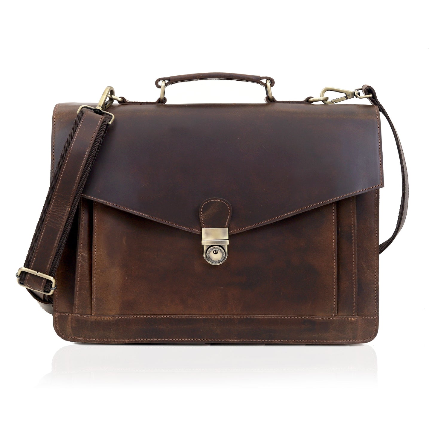 The Legacy Leather briefcase