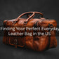 The Zenith Leather Messenger Bag For Men