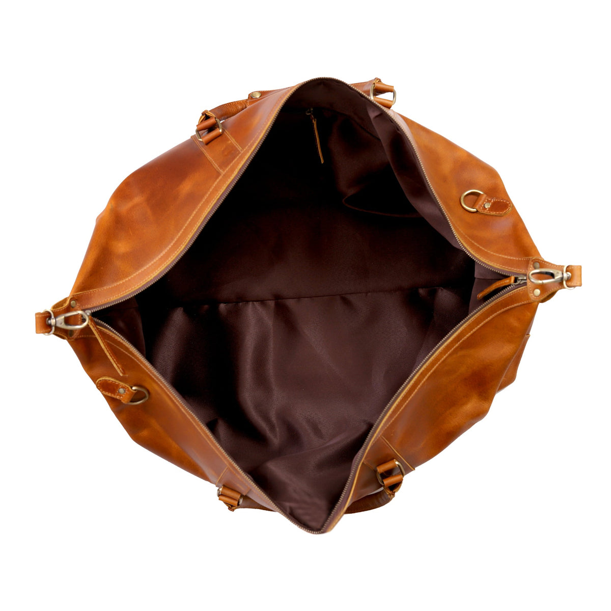 Stirling Leather Duffle Bag For Men