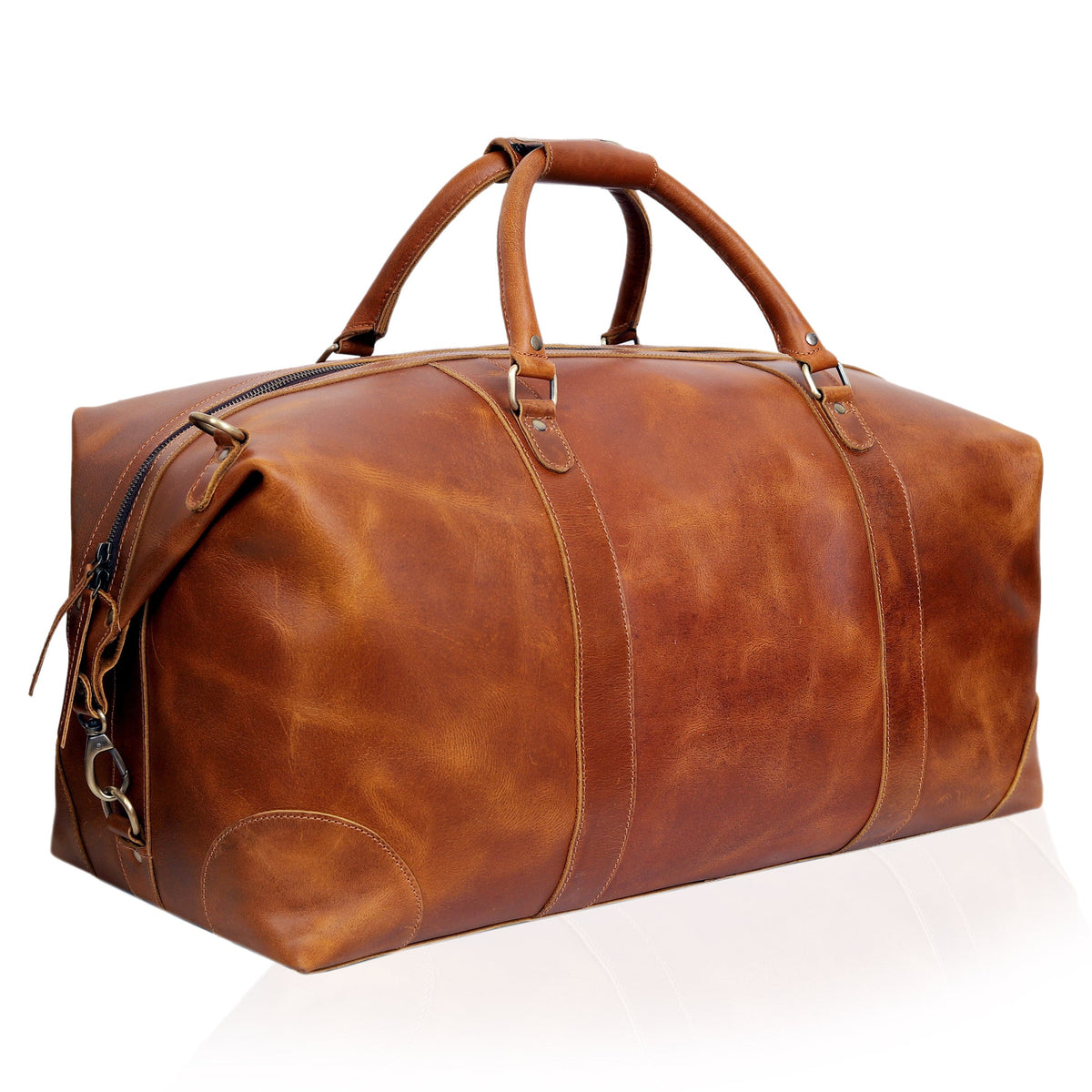 Stirling Leather Duffle Bag For Men