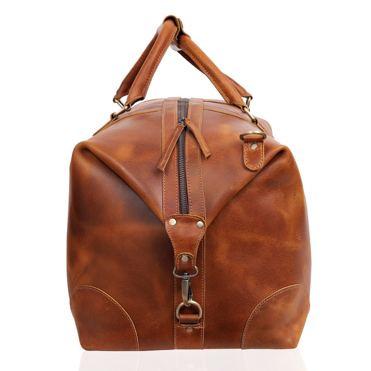 Stirling Leather Duffle Bag For Men