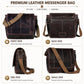 The Regal Briefcase & Leather Wash Bag Combo