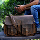 The Granger Leather Messenger Bag
