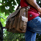 The Granger Leather Messenger Bag