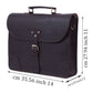 The Budget Leather Briefcase