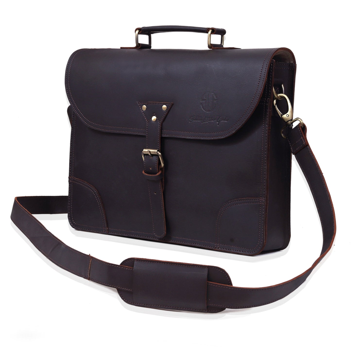 The Budget Leather Briefcase