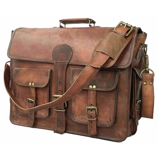Twickenham Leather Briefcase For Men