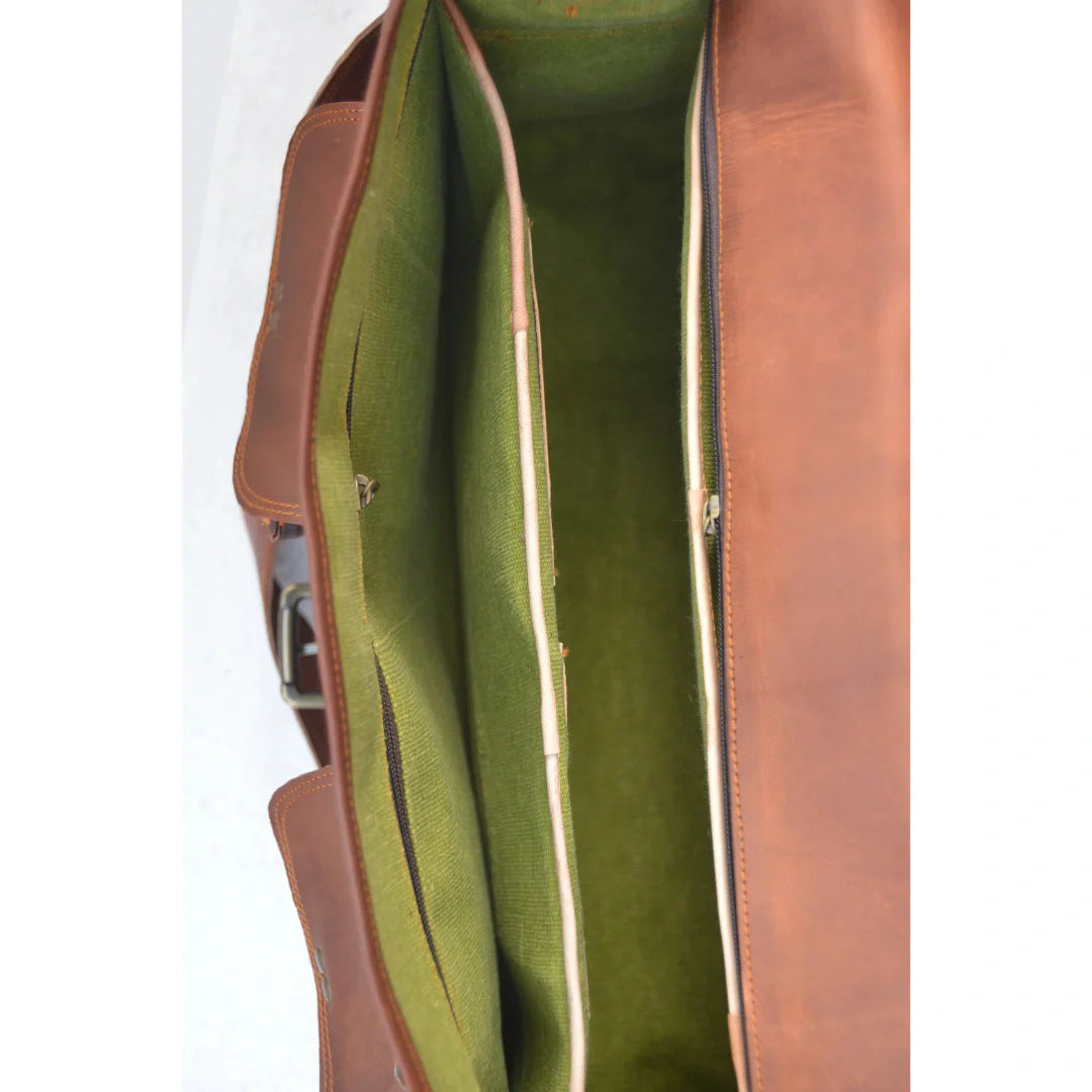 Glory Leather Messenger Bag