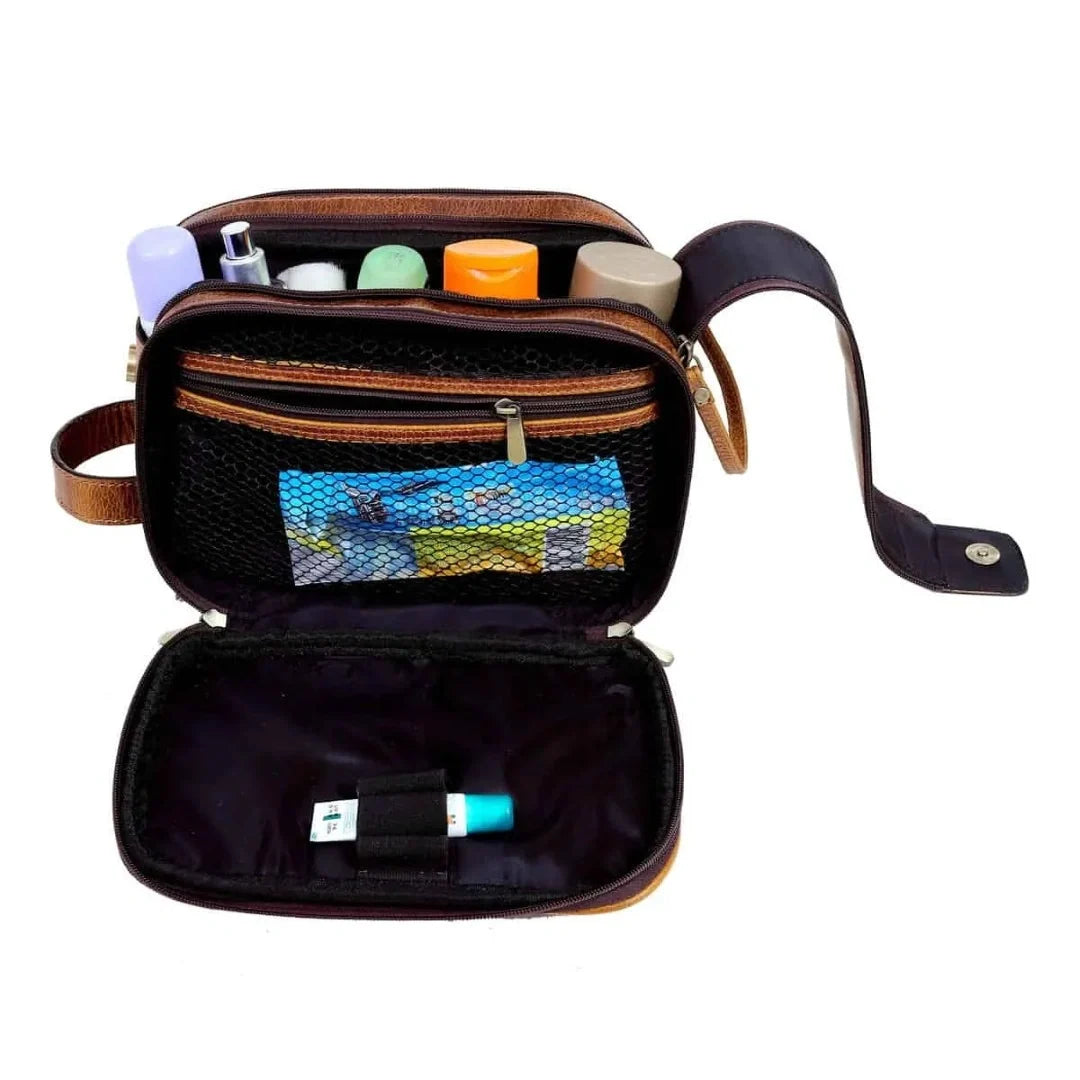 Buffalo Leather Duffel Combo