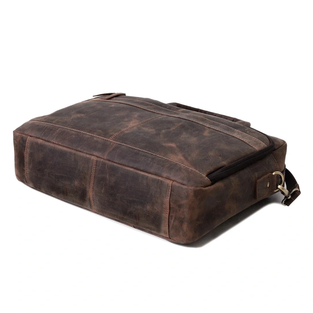 Ocean Leather Buffalo Briefcase