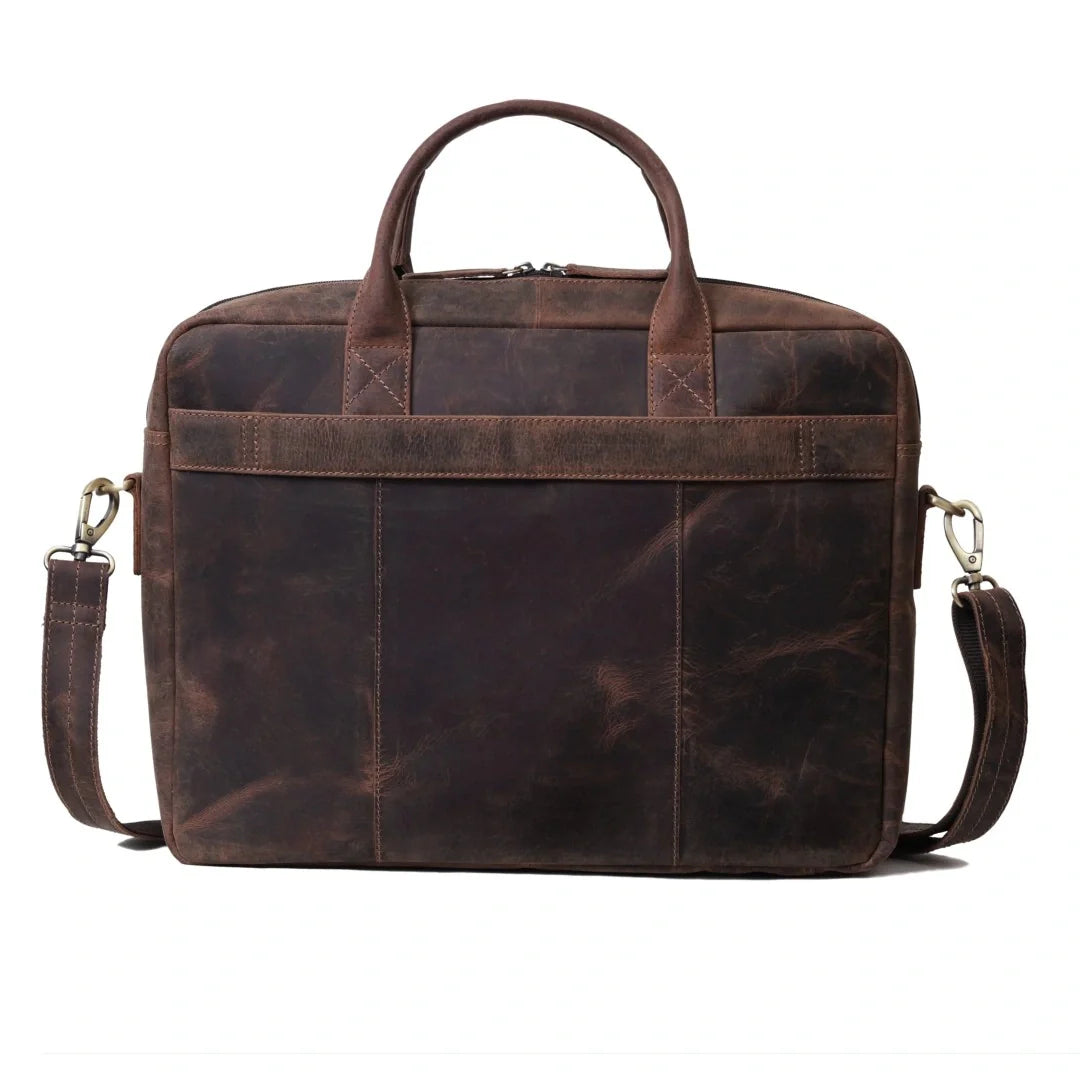 Ocean Leather Buffalo Briefcase