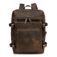 Retro Leather buffalo backpack