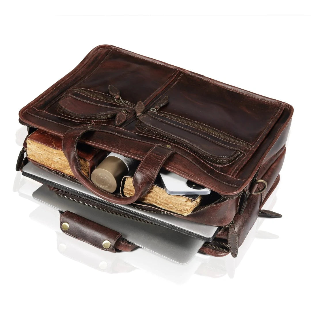 Talon Leather Briefcase