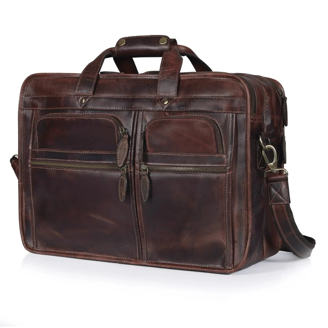 Talon Leather Briefcase
