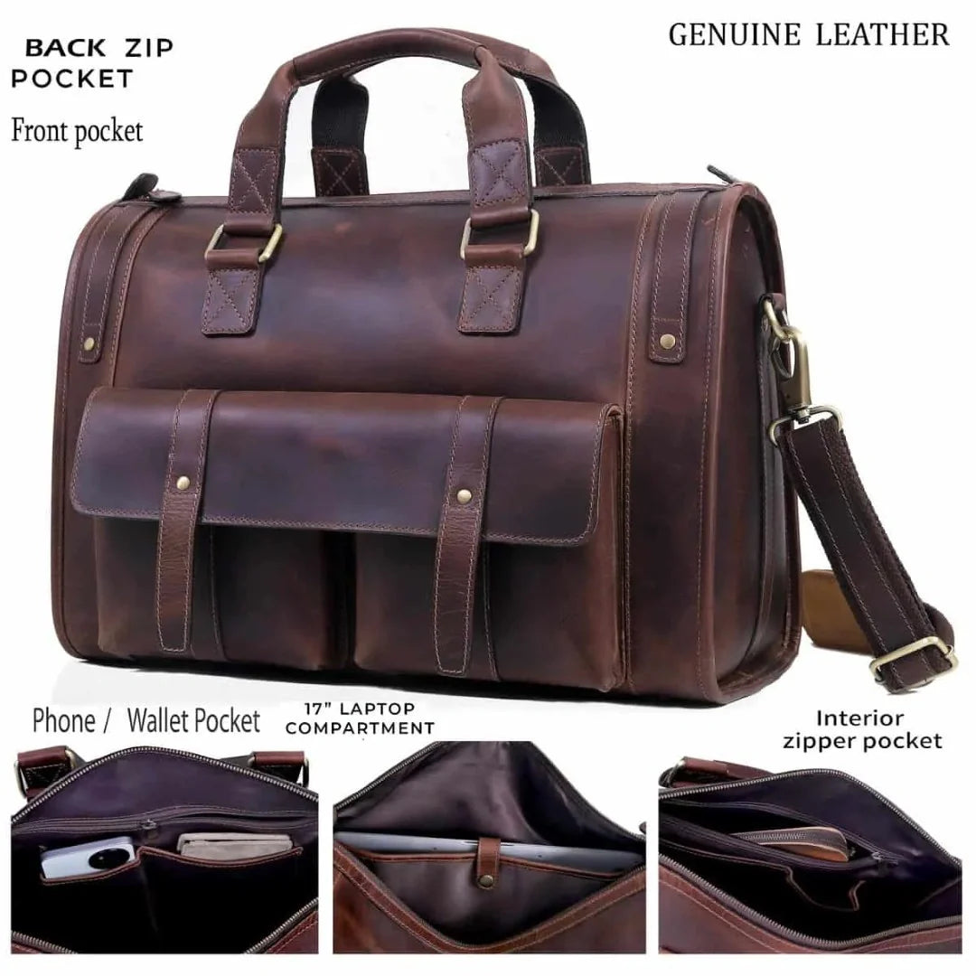 The Asian Leather Briefcase