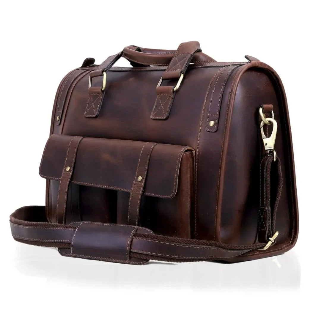 The Asian Leather Briefcase