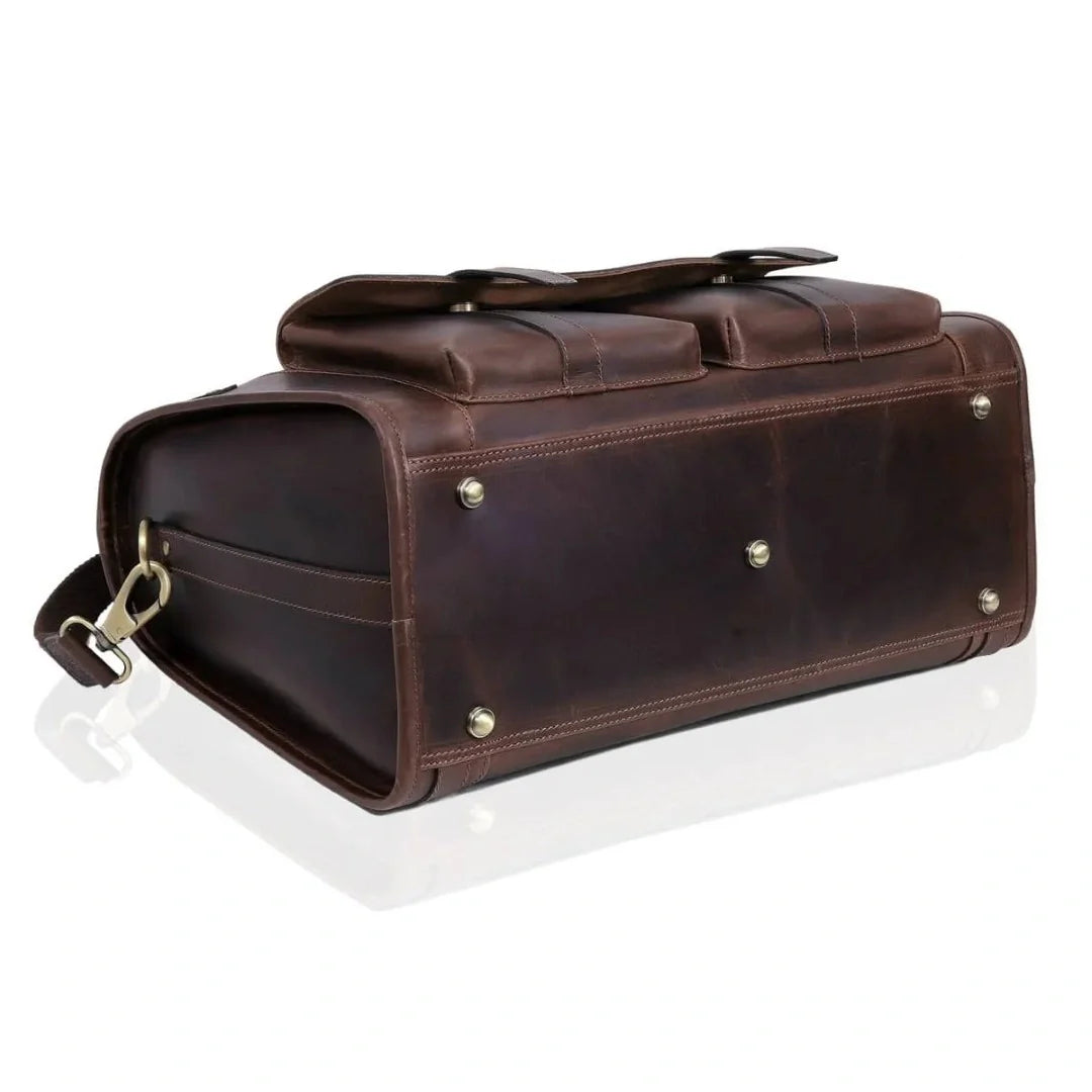 The Asian Leather Briefcase
